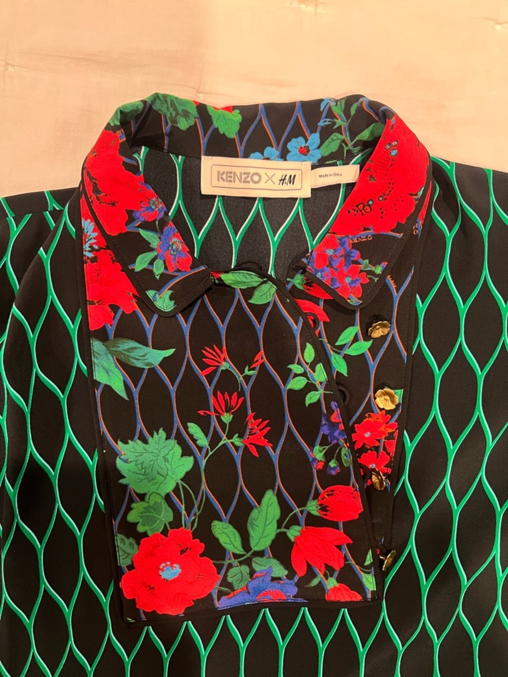 Kenzo x H&M Dress. - Picture 4 of 6
